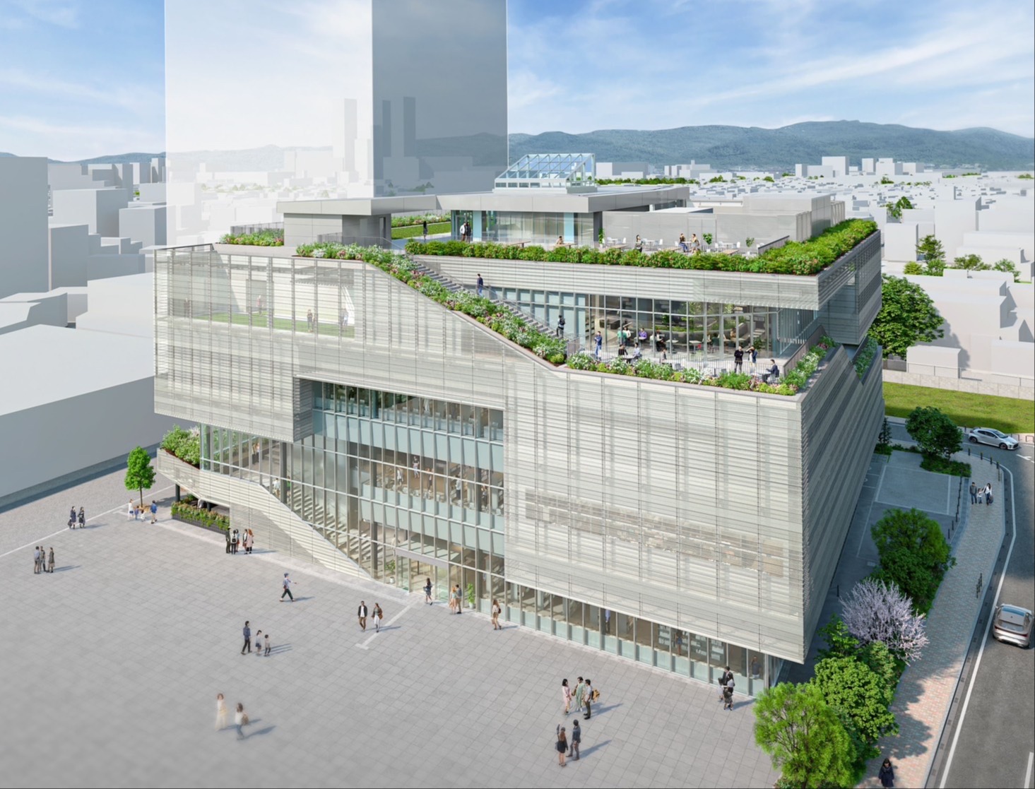 KADOMADO建物外観パース